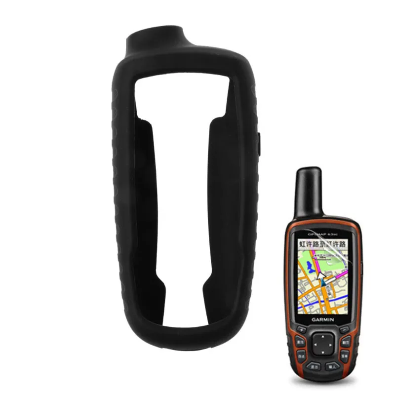 

Silicone Case Soft Cover Screen Protector Film For Garmin GPSMAP 62 62s 62st 63 63sc 63st 64 64s 64sc 64st 64sx 64x 64csx 65 65s