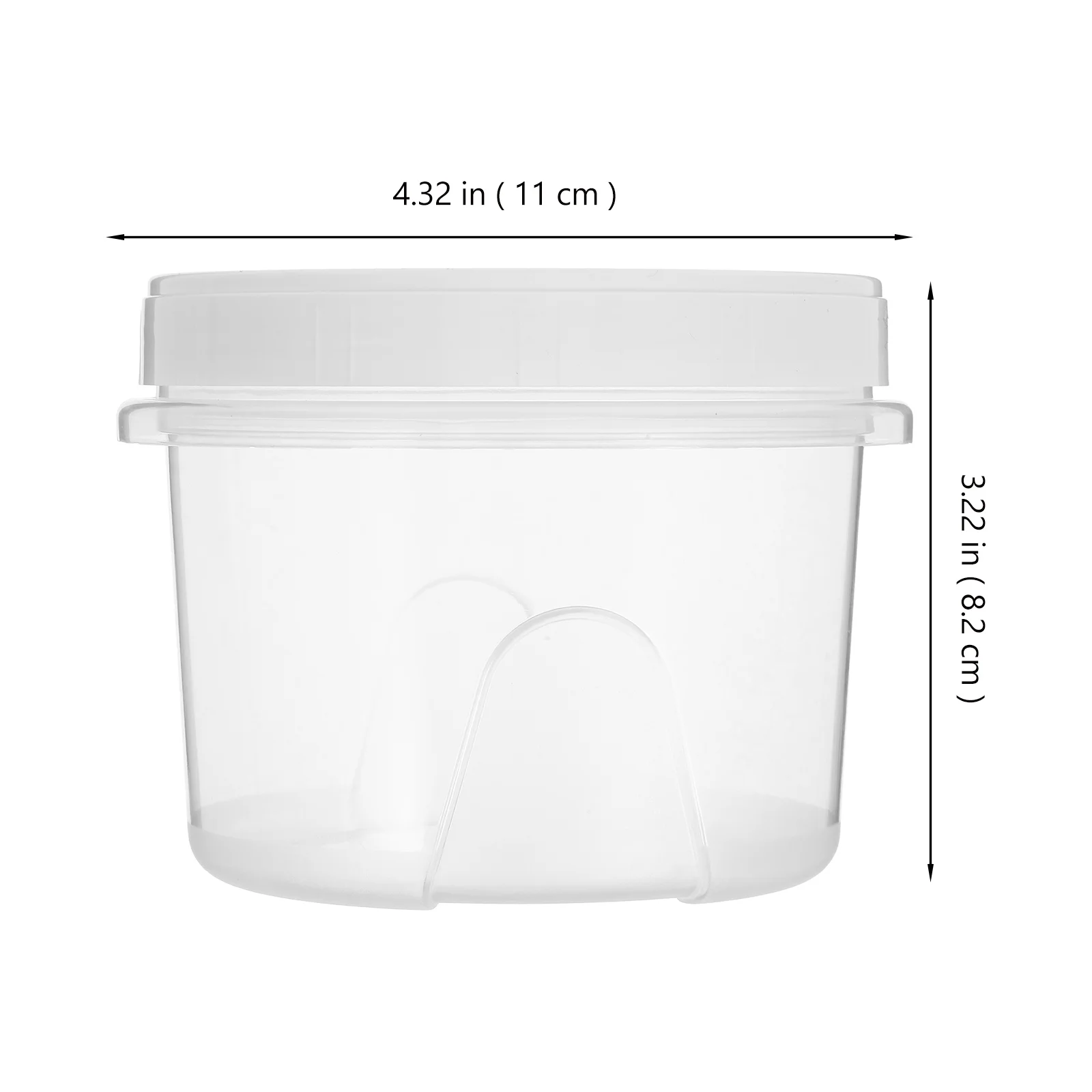 

2Pcs Refrigerator Storage Boxes Reusable Plastic Airtight Fridge Organizer Fresh Food Storage Container Vegetable Fruit Butter