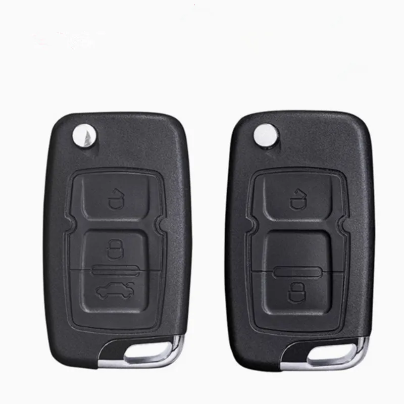 

2 шт., 2/3 кнопочные флиппы, складной чехол для дистанционного ключа для Geely Emgrand EC7 GX7 EC715-RV, сменный корпус дистанционного ключа автомобиля