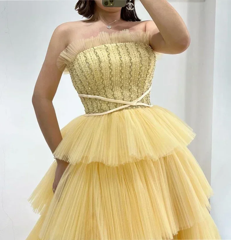 فستان نسائي أنيق لفساتين الحفلات فساتين نسائية مخصصة للحفلات الراقصة المسائية مناسبة عند الطلب رداء سهرة ثوب حفلة 2025