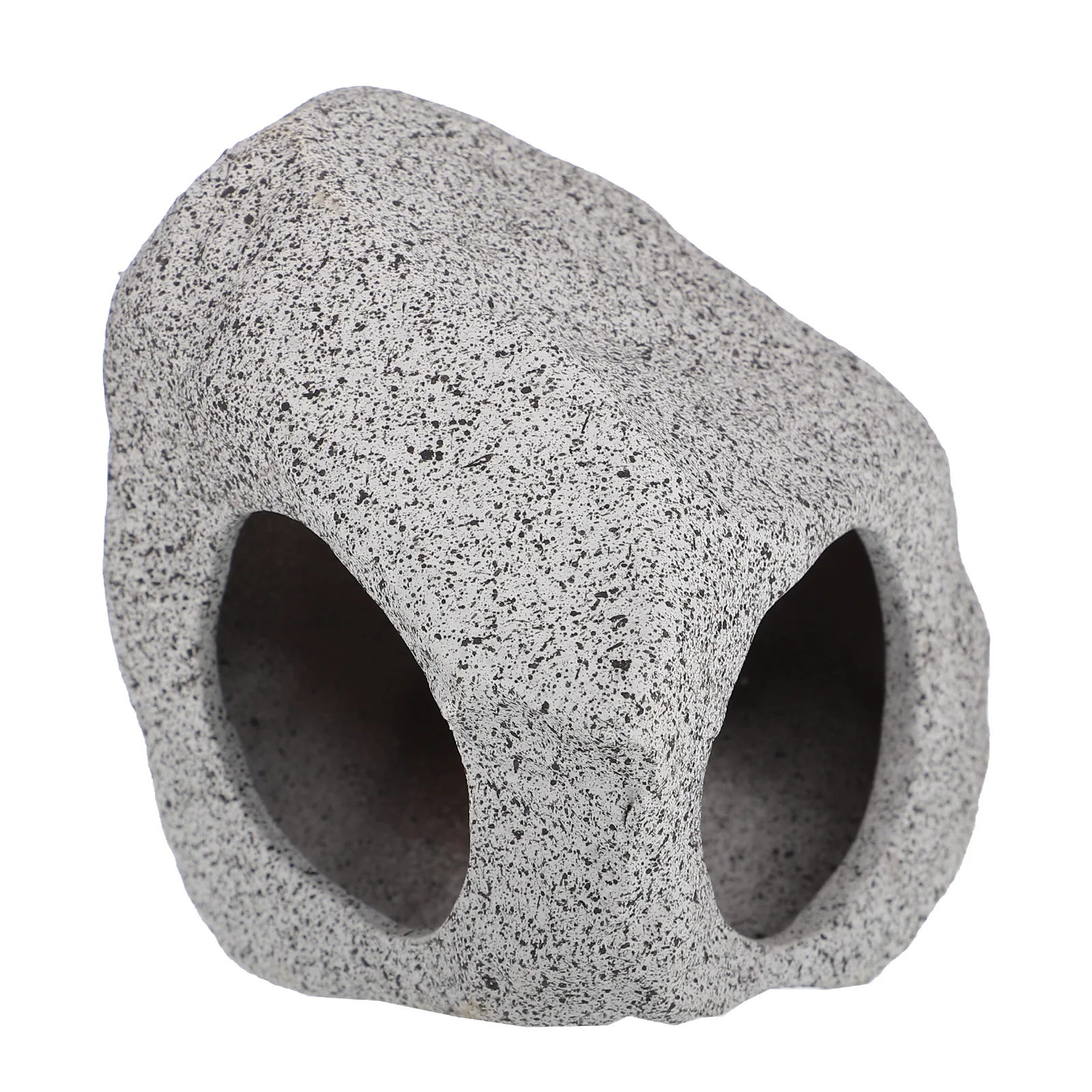 

Light Grey Fish Shelter Decorative Aquarium Cave High Grade Purple Sand Material Fish Tank Hideout Accessories