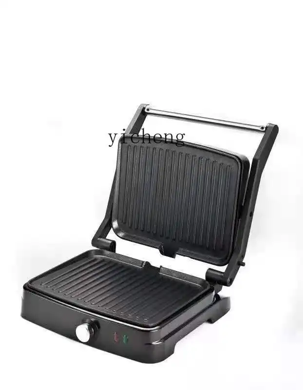 

XL Household Hamburger Maker Toasted Bread Steak Cutter Panini Machine Sandwich Machine Breakfast