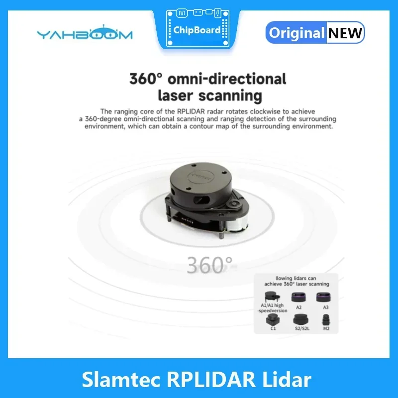 Slamtec RPLIDAR Lidar SLAM C1 A1 A2 A3 S2 S2L MapperM2 support Mapping navigation for ROS/ROS2