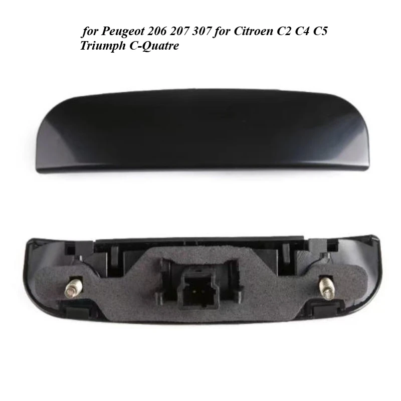 Car Rear Tailgate Trunk Boot Door Grab Handle Switch Handles for Peugeot 206 207 307 for Citroen C2 C4 C5 Triumph C-Quatre New