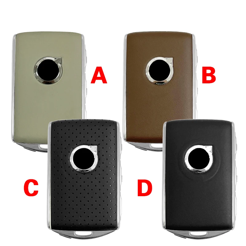 

CN050022 2016-2021 Volvo / 4-Button Smart Key / PN: 32256980 / YGOHUF8423 / 433 Mhz 8A chip Keyless Go with leather shell