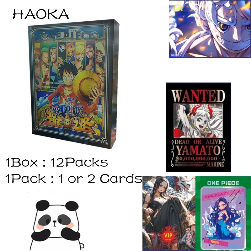 Wholesale Special Offer Hakao One Piece Cards Japanese Anime Robin Nami Sanji UR LR VIP Rare Collectible Cards Booster Box Gifts