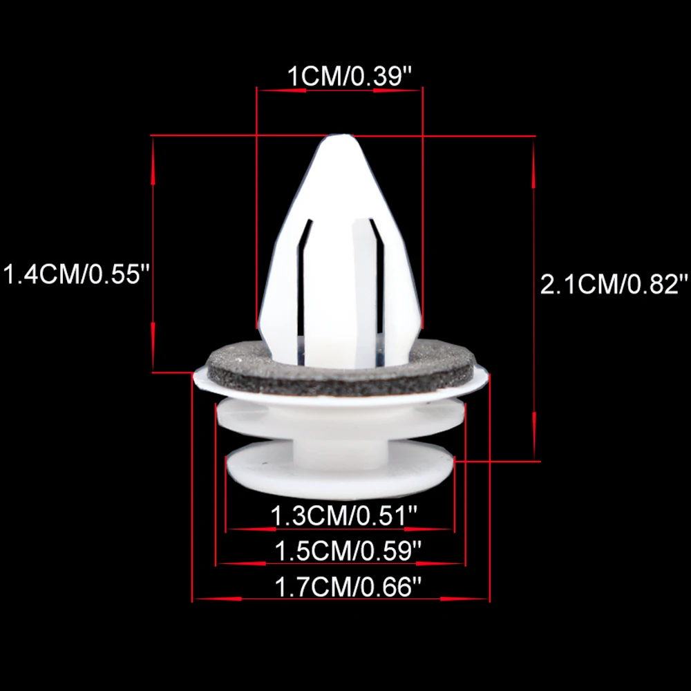 50Pcs Door Panel Card Trim Clips Fixing Rivets 51418224768 For BMW X1 X2 X3 X4 X5 X6 Z4 E61 E82 E90 E91 E92 E93 F20 F22 MINI