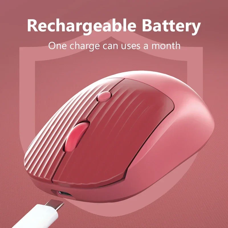 Gaming Mouse Rechargeable 2.4G Wireless Mouse Mute Ergonomic Mouse for PC Gamer Computer Laptop LED Backlit Silent Magic Mice