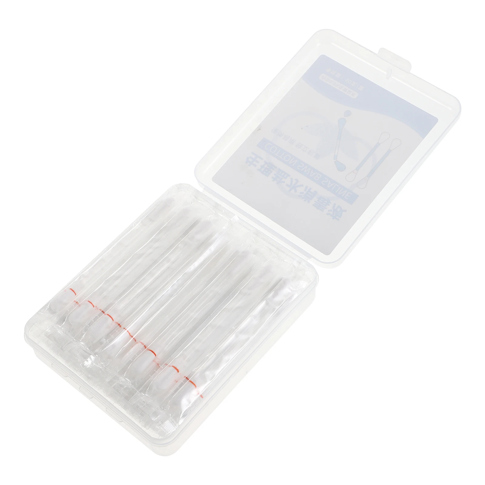 

Saline Swabs Dual Cotton Tips Medical Grade Baby Safe Long Travel Size Ear Nose Cleaning Wipes Individual Pack Physiological