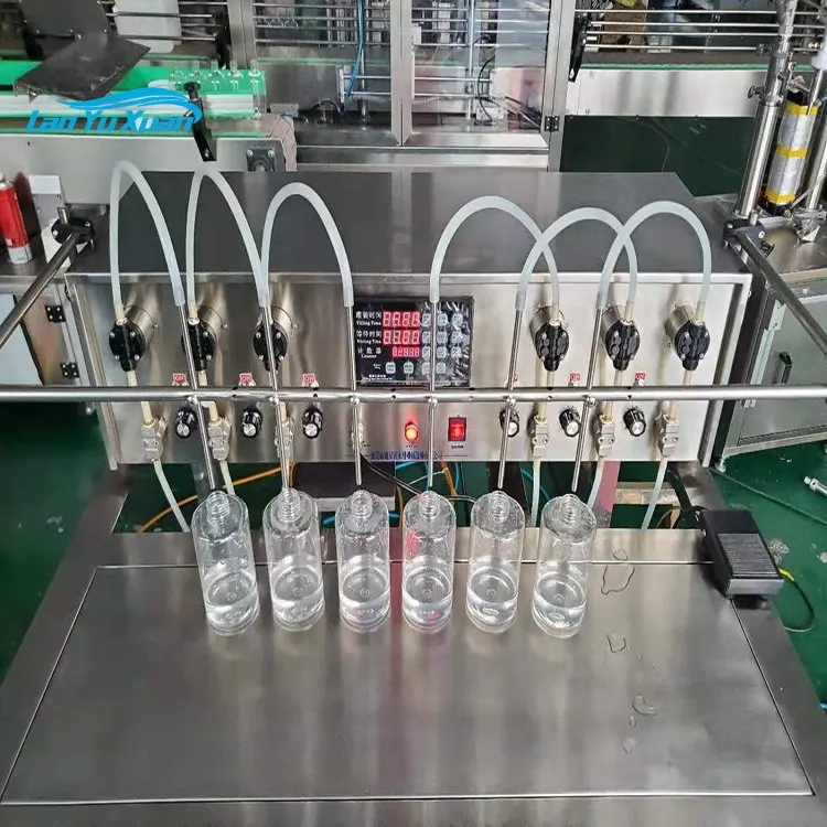 Liquid Filling Machine Bottle Filling Machine with 2/4/6/8/10 Heads