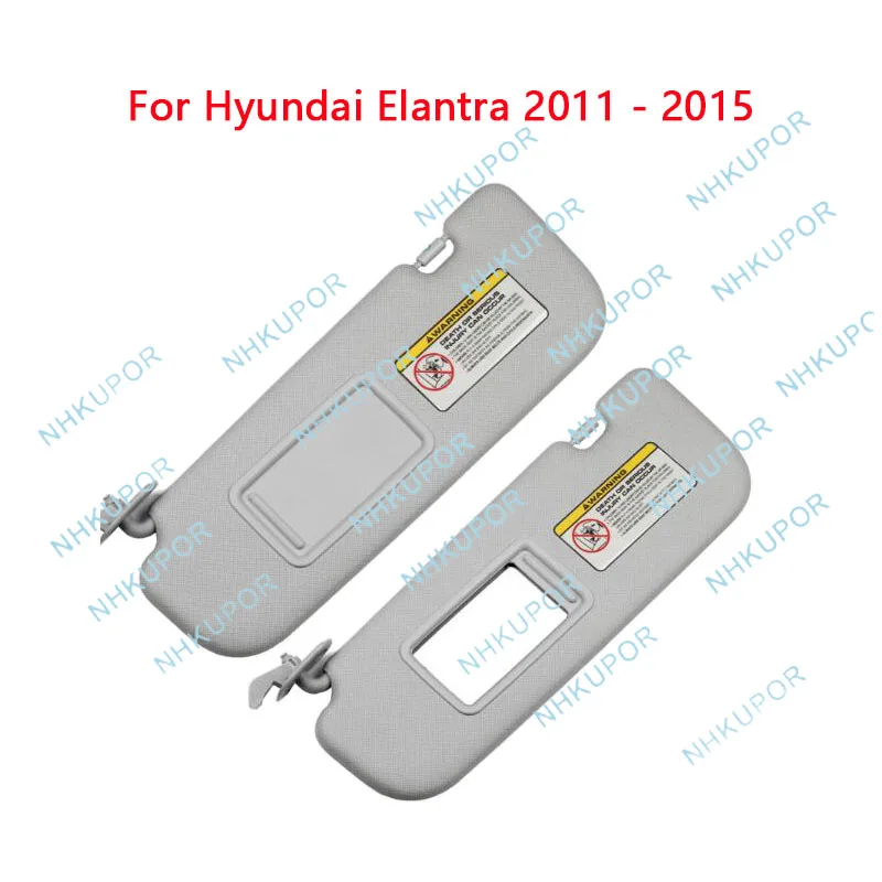 

Автозапчасти, солнцезащитный козырек для HYUNDAI Elantra 2011 2012 2013 2014 2015, принадлежности для салона автомобиля, левое зеркало со стороны водителя