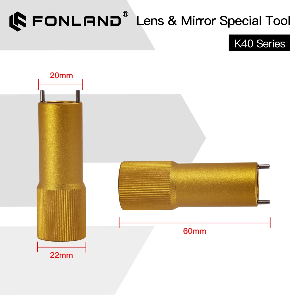 FONLAND Tool For Removing and Installing Lens Tube Lock Nut and Reflector Mirror Fixing For K40 series Laser Head