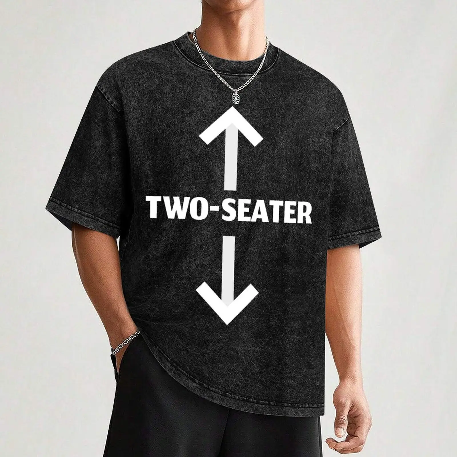Two Seater T-Shirt Ultra Soft Breathable Tee Top