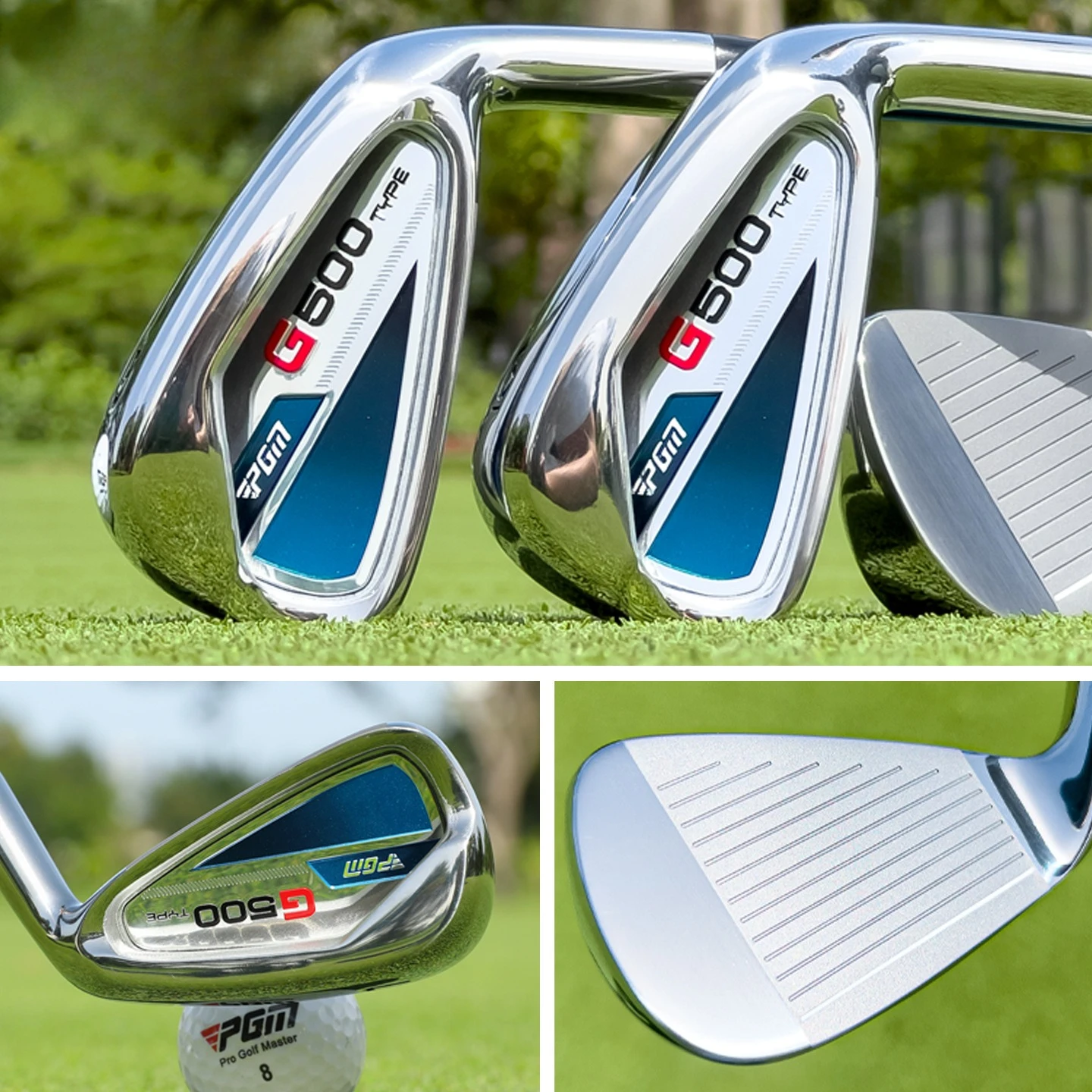 Golf Club Men's Iron Set Stainless Steel Carbon Body Beginner High Fault Tolerance No. 7 Iron