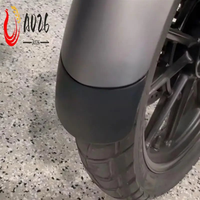 

A026-Motorcycle Front Fender Mudguard Extender Extension Fit For SCRAMBLER400X Scrambler 400 X 400X 2024-2025