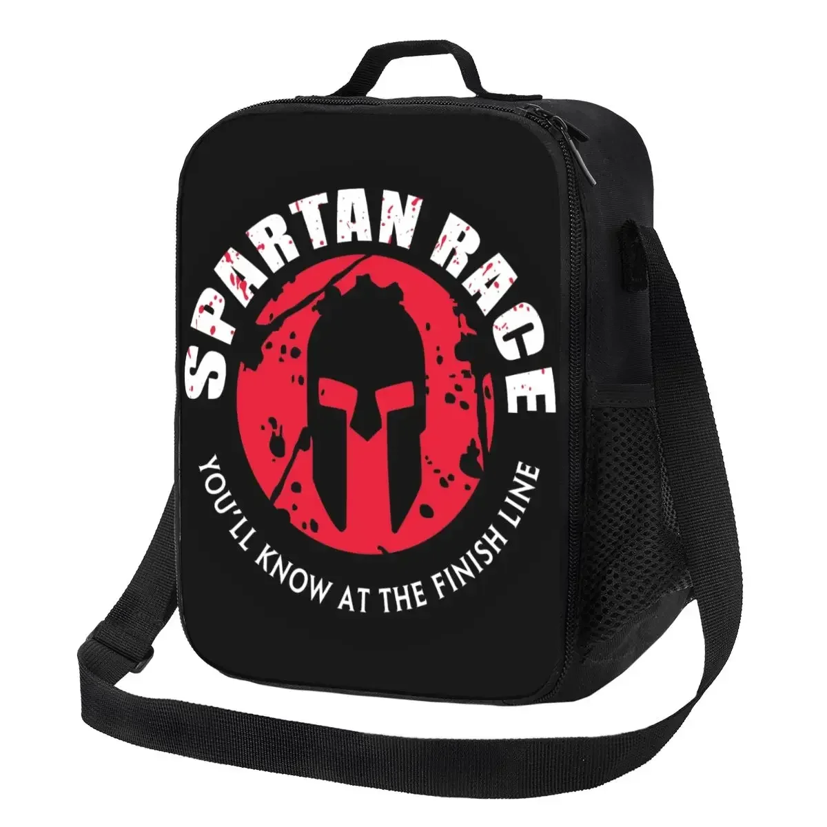 

Spartan Race Sparta Spirit Portable Lunch Box for Waterproof Thermal Cooler Food Insulated Lunch Bag School Children Student