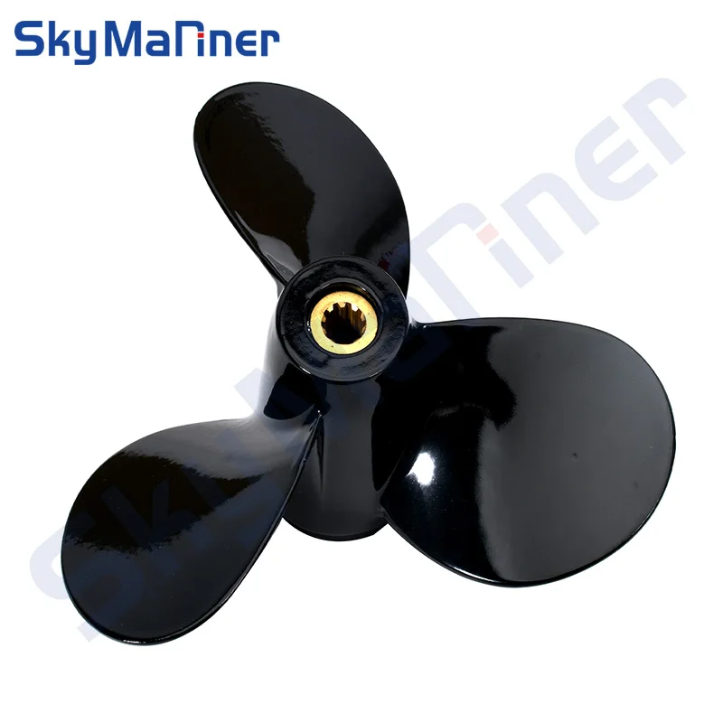 Propeller 7 1/4*6 1/2 10 Tooth 58110-91JN0-019 For Suzuki Outboard Motor 2T 4HP 5HP 6HP 2 Stroke Boat Engine Replaces Parts