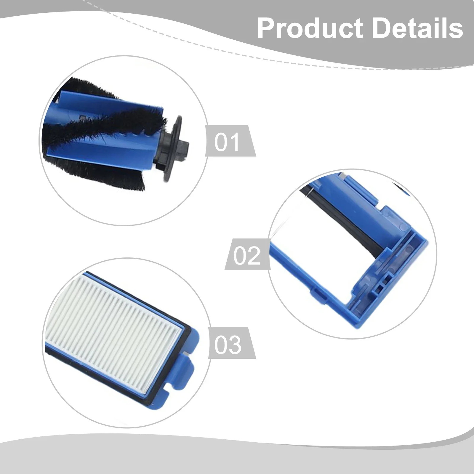 

Complete Protection for Your For RoboVac 17 PACK For For RoboVac Accessories Kit with Filters Dust Bag and Brushes