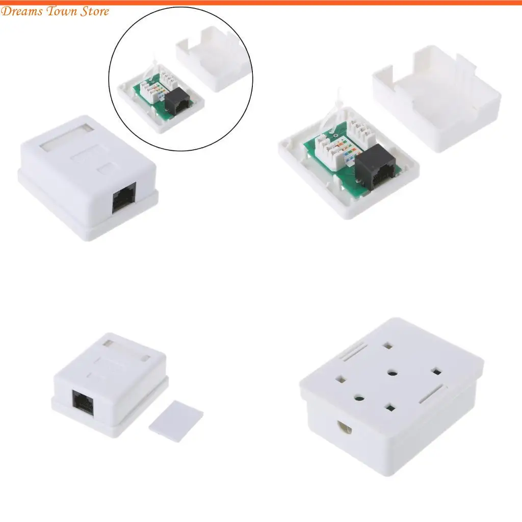 

HX6A Keystone Mountop для W/ RJ45 Keystone Coupler INSERT CAT6