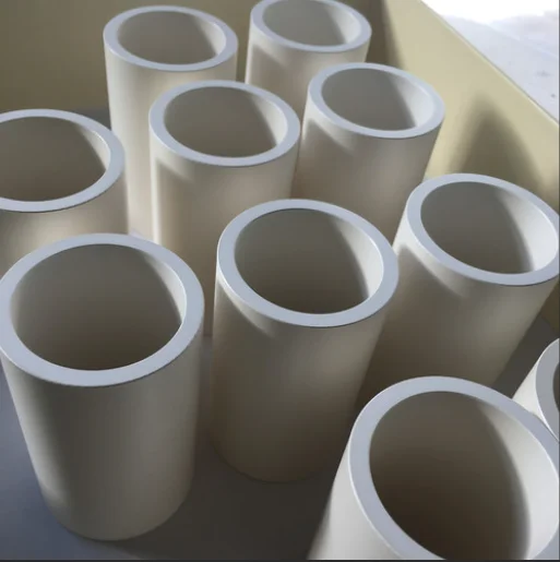 Al2O3High Thermal Corundum Tube Round Single-Bore Alumina Tube/Insulating Ceramics For Thermocouple Sensors