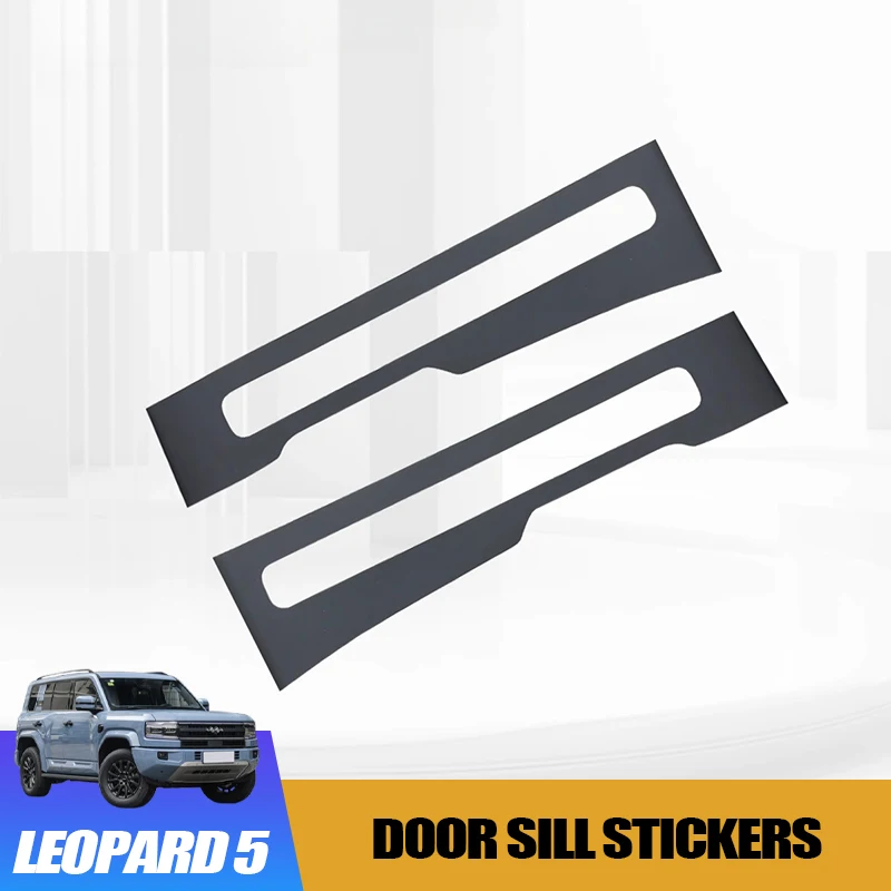 

Car Door Sill Protector Stickers for BYD Leopard 5 Interior Welcome Pedal Guard Accessories