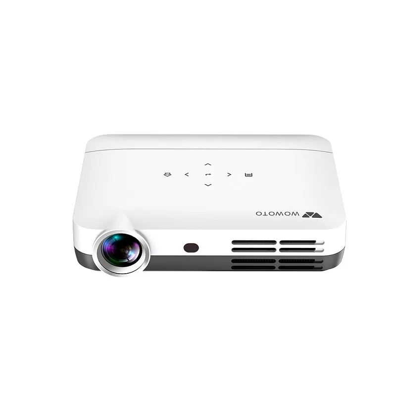 WOWOTO Hot Sale Android Smart Mini LED DLP  Cheap Pico 3D 4K Projectors Factory Manufacturer OEM ODM Projector