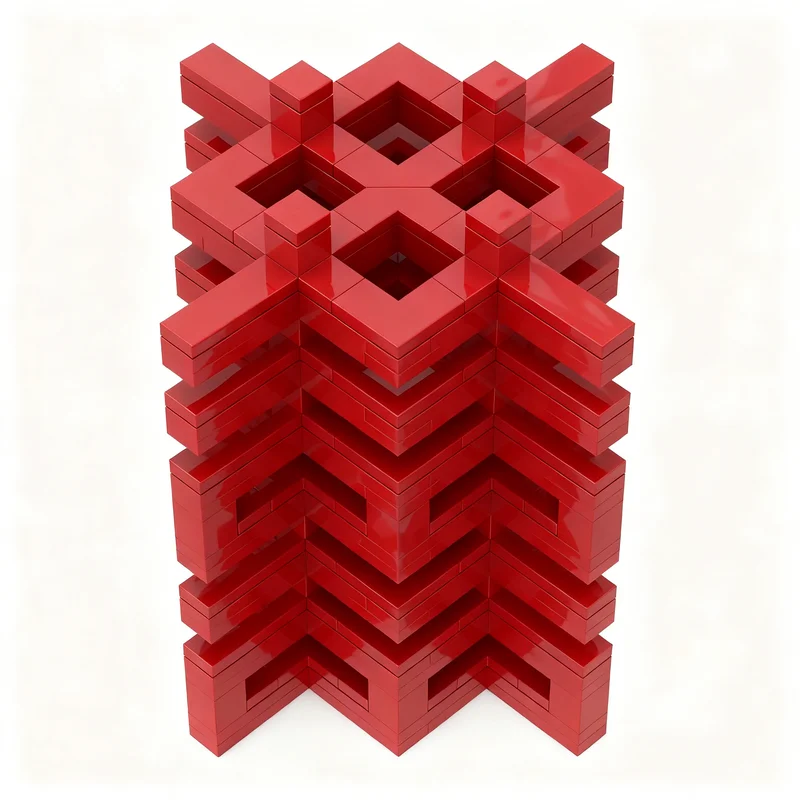 414pcs MOC Chinese Character Mid Cross Happiness Traditional Festivals Model Building Blocks Toys Construction Christmas Gifts