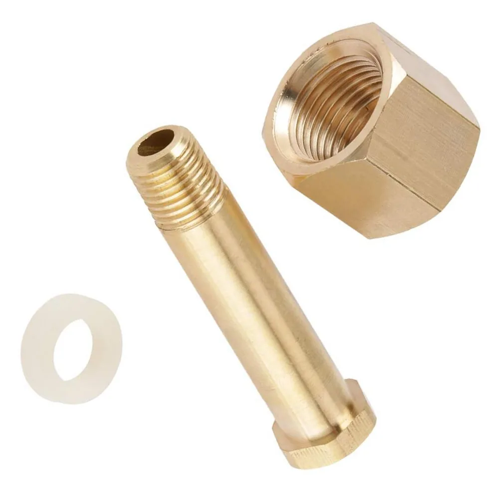 Brass CO2 Regulator Nut Kit CGA-320 Thread Carbon Dioxide Regulator Inlet Nut 15MPa CNC Metalworking Plasma Cutters