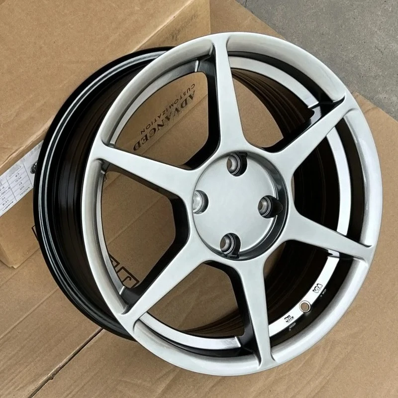 

100X4 15 Inch R15 Alloy Casting Wheel Hub Body Car Rim