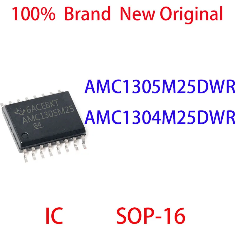 

AMC1305M25DWR AMC1304M25DWR 100% Brand New Original IC SOP-16