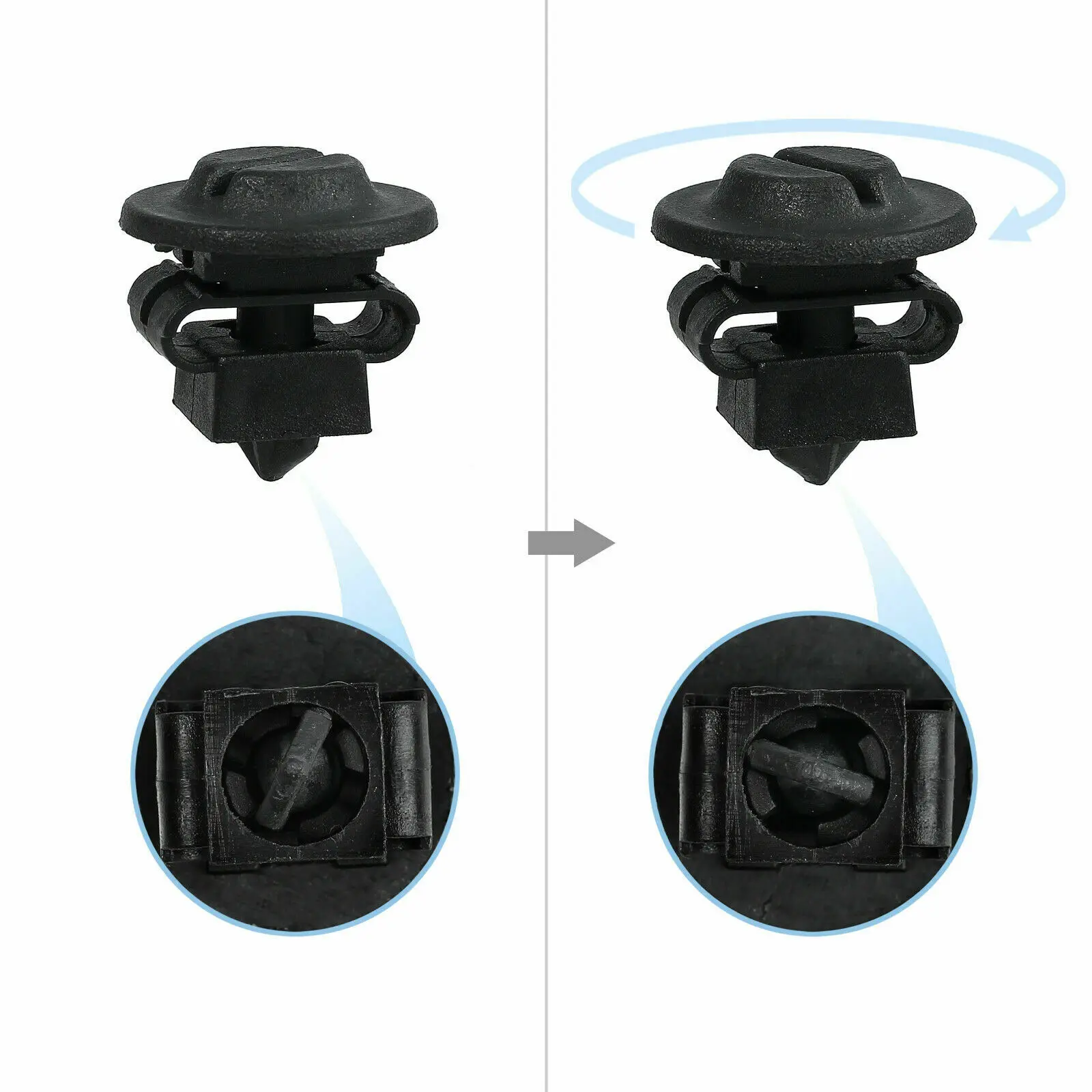 20pcs For AUDI A4 A6 A8 TT Undertray Engine Under Cover Fixing Clips Screw Kit