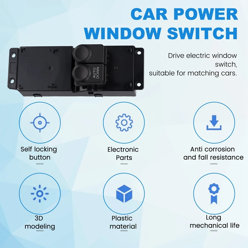 93570-1R011 Car Master Driver Electric Power Window Switch Button For Hyundai Solaris 935701R0111