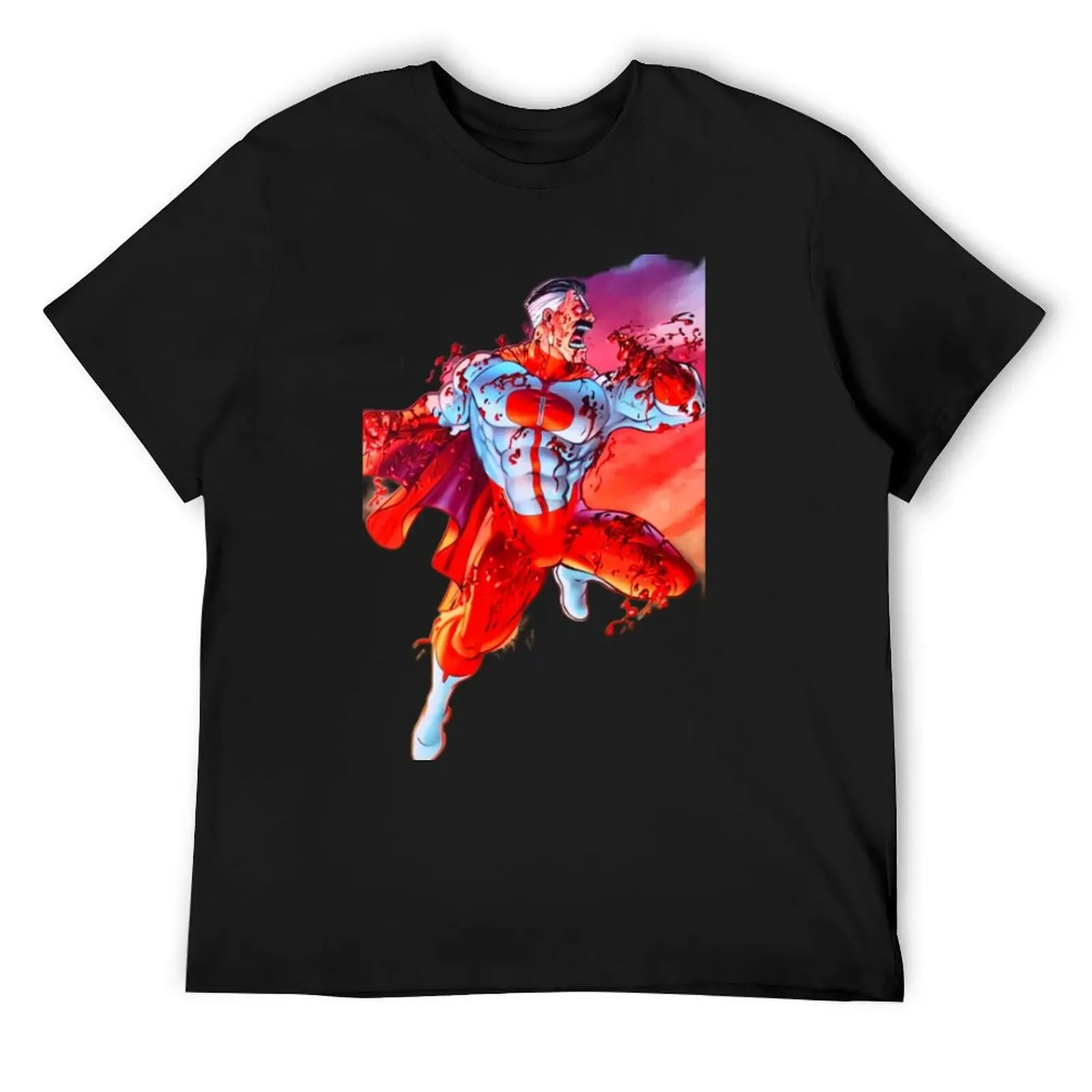 omniman, invincible T-Shirt graphic t shirts anime clothes anime men tshirt