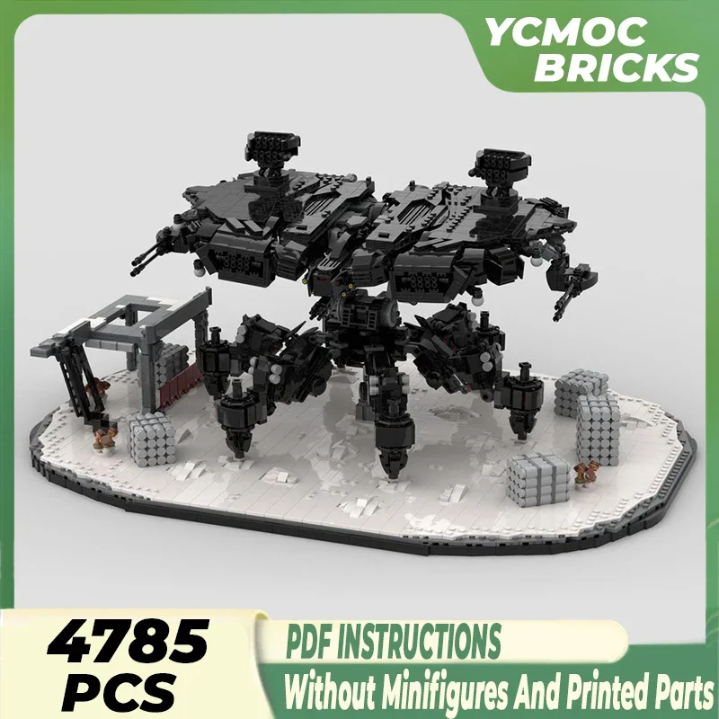 Popular Game Model Moc Building Bricks Death Bringer Mech Technology Modular Blocks Gifts Christmas Toys DIY Sets Assembly