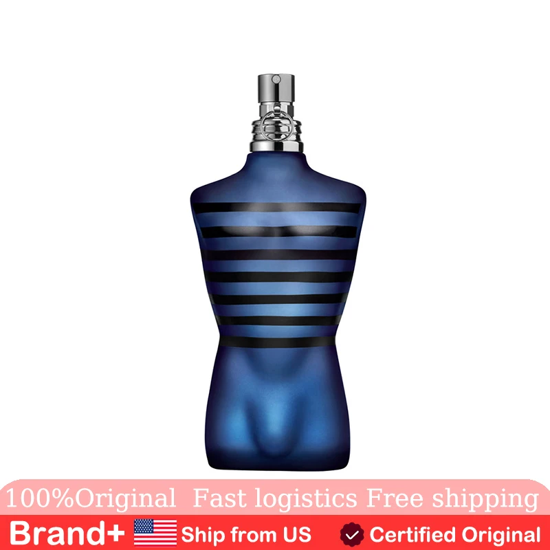 Ultra Male de Jean Paul Gaultier, Eau de Toilette Intense pour Homme, Spray, Parfum Longue Durée, Cologne, Parfum Français Naturel, 125ML