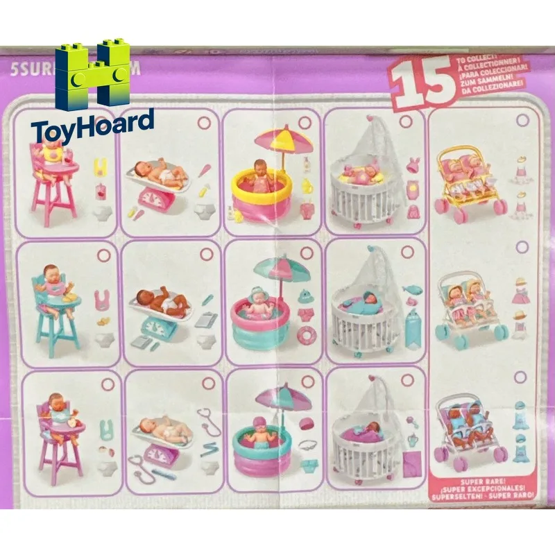 Zuru My Mini Baby 2 Blind Box Cute Baby Simulated Baby Mini Brands Mystery Box Kawaii Play House Toy Birthday Gift for Kids - view 4