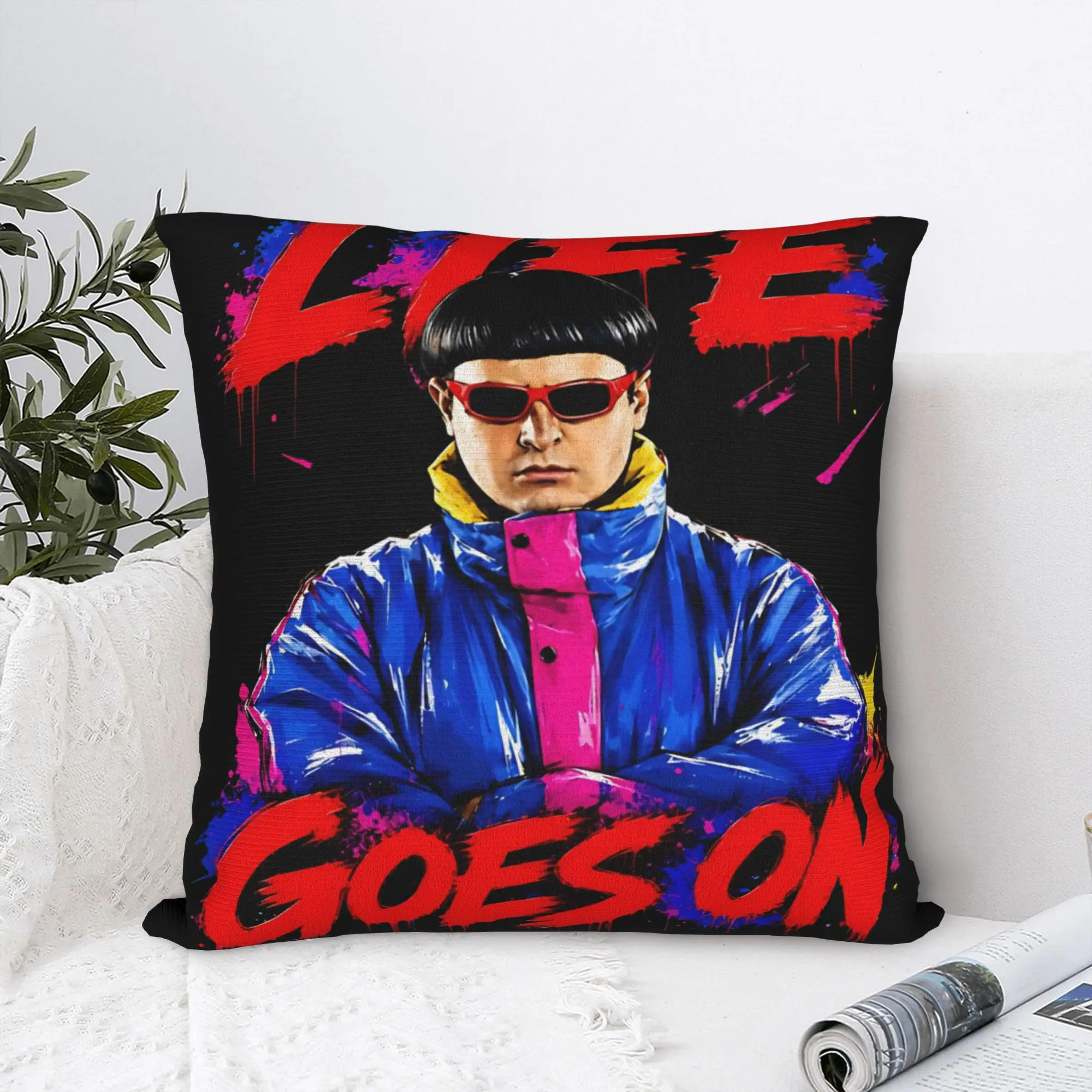 Oliver Tree Rest In Peace 1993 to 2026 Pillow Cover  Graphic Cushion Cover Fashion Pillow Case For Living Room Sofa