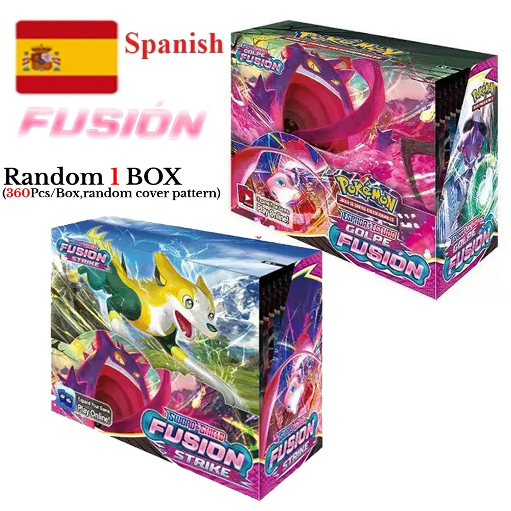 

360Pcs Español Pokémon TCG: Scarlet & Violet Twlilght Masquerade Etsncelles Evoving skies Flames Booster Box Pokemon Cards