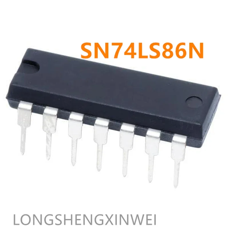 1PCS SN74LS86N 74LS86 DIP-14 Four XOR Gate/grid/inverter IC