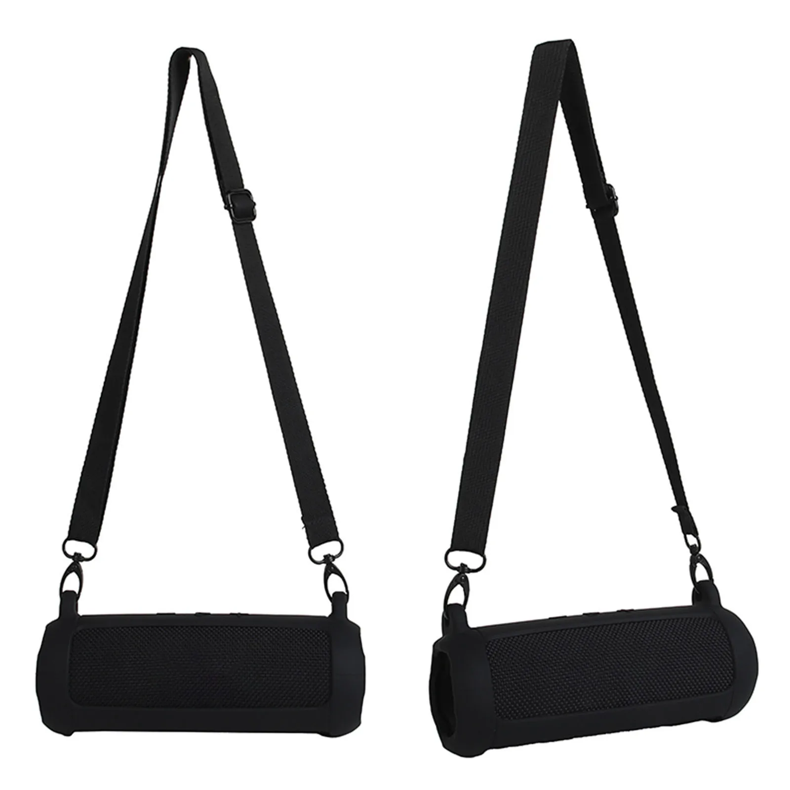 Silicone Protective Case with Extra Carabiner and Strap Silicone Speaker Case Cover for JBL Flip 7 Portable BT Speaker