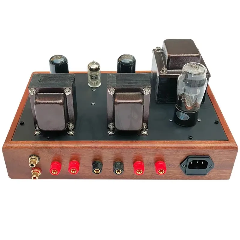 AIYIMA SMSL ECC83 push-pull 6P6P 6V6 Tube Amplifier 5U4G Rectifier Class A Vacuum Tube Amplifier 3.8W 2.0 Handmade Weld Amp