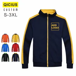 Custom LOGO Casaco Masculino Inverno Casual Stand-up Collar Zipper Baseball Jacket Group Custom Men And Women Jacket Large Size