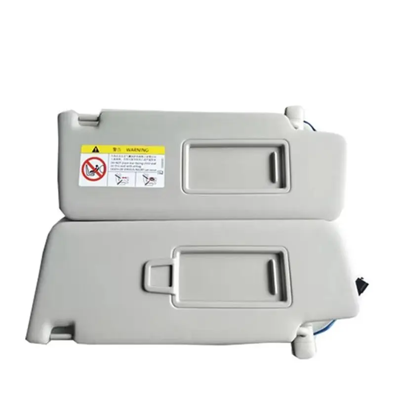 Top Sale 1Pair Sun Visors W/Vanity Mirror 5TD857551 5TD857552 For VW Tiguan 2018+ Kodiaq 2017+ Touran 2016+ Shades Makeup Mirror