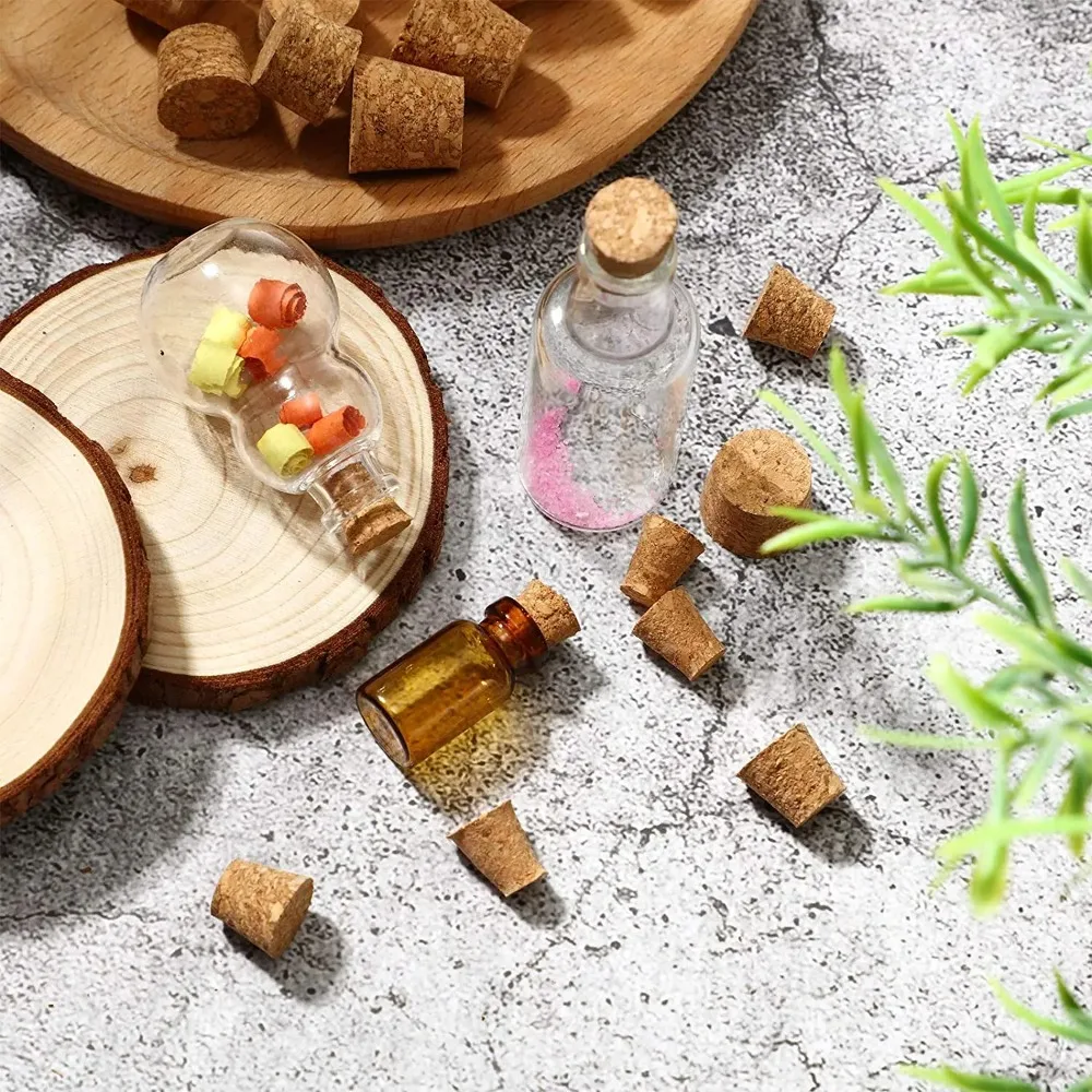 

DIY Tapered Cork Plugs Straight Sealing Cup Bottle Stopper Sealing Stopper Stoppers Lab Test Tube Stopper Kettle