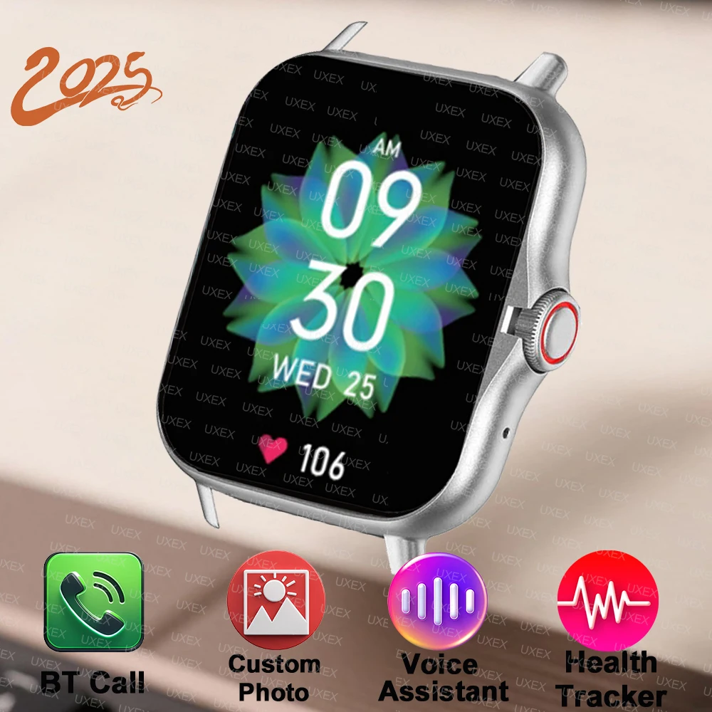 

2025 Business Exclusive Gift Smartwatch Male 1.44” HD Bluetooth Call Health Tracker Custom Photo Watches Ladies Individuality