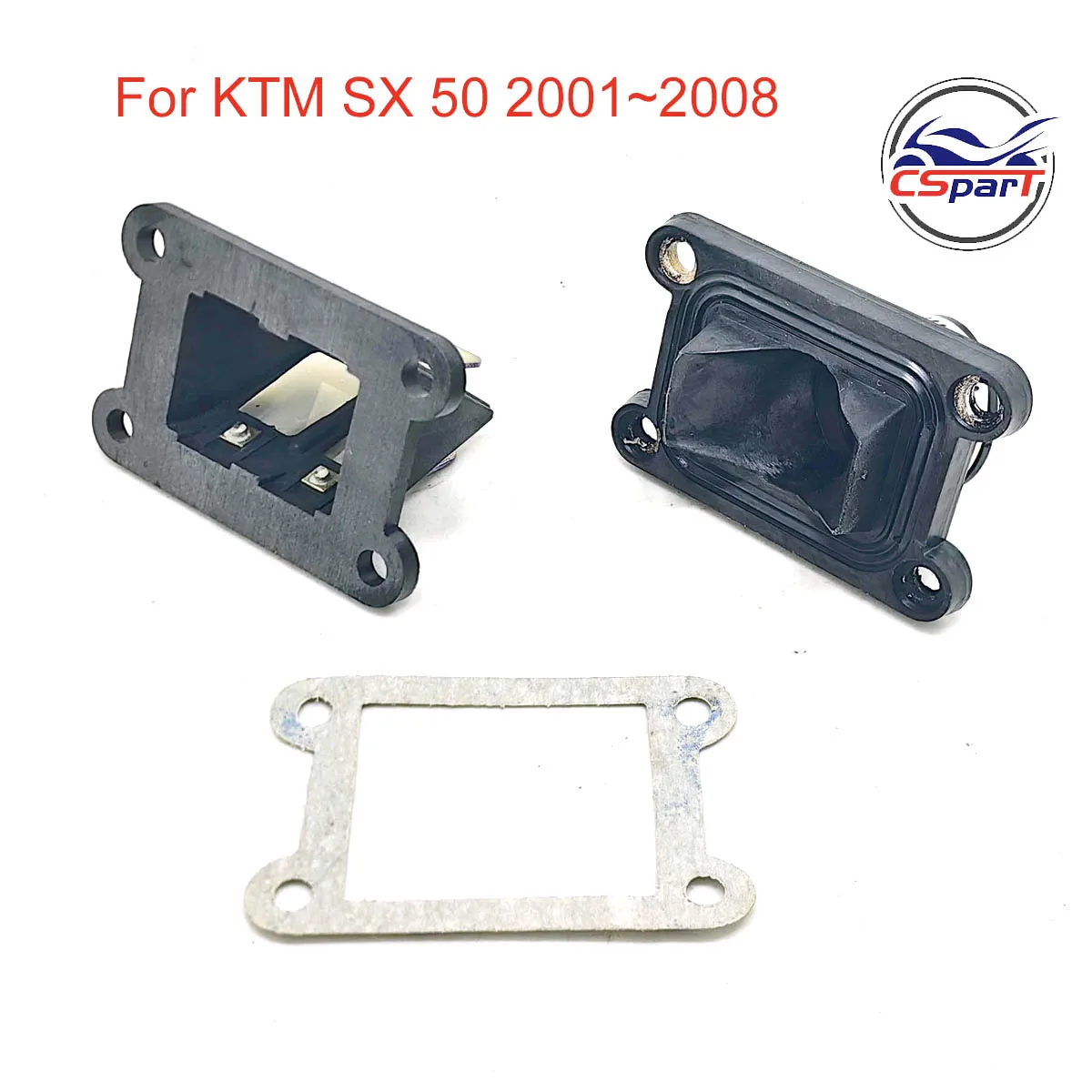 22MM Intake Manifold Reed Valve Water cooled Mini Moto  For KTM 50 50SX  JUNIOR 50CC SX 2001-2008 Pocket  Dirt Pit Bike Parts