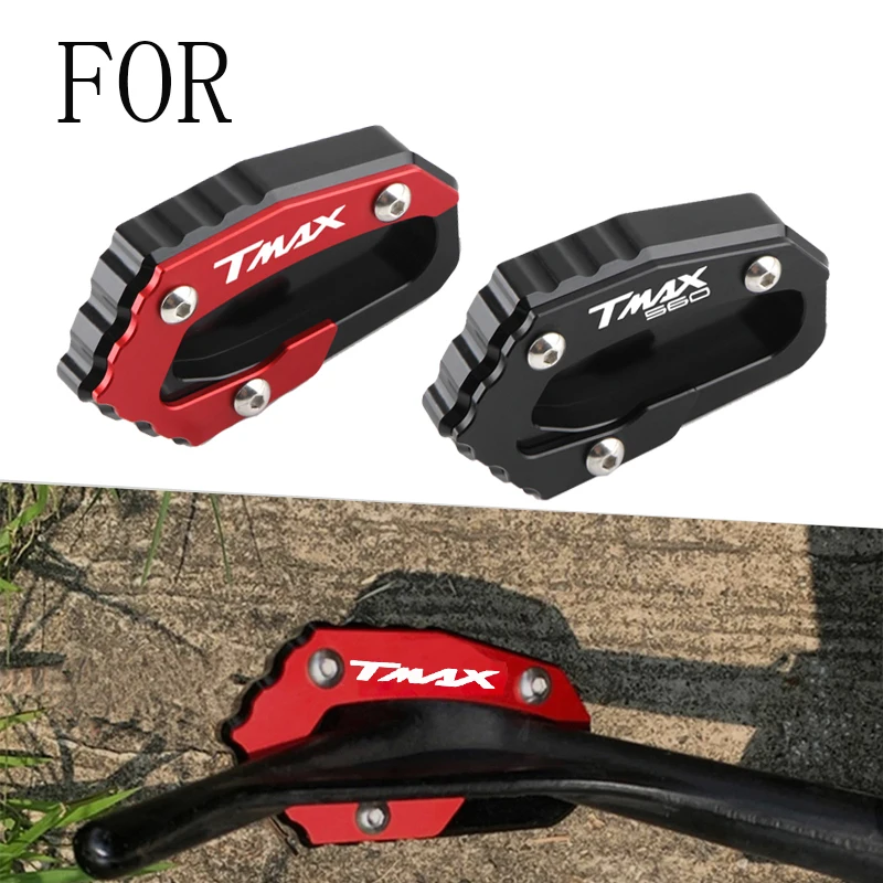 يصلح ل XP TMAX 560/530/500 2017-الحاضر الجانب حامل دعم واحد ركلة حامل القدم موسع الحذاء المكبر وسادة الملحقات