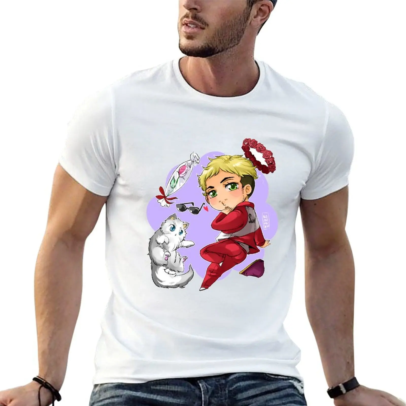 Christophe T-Shirt korean fashion quick drying men t shirts