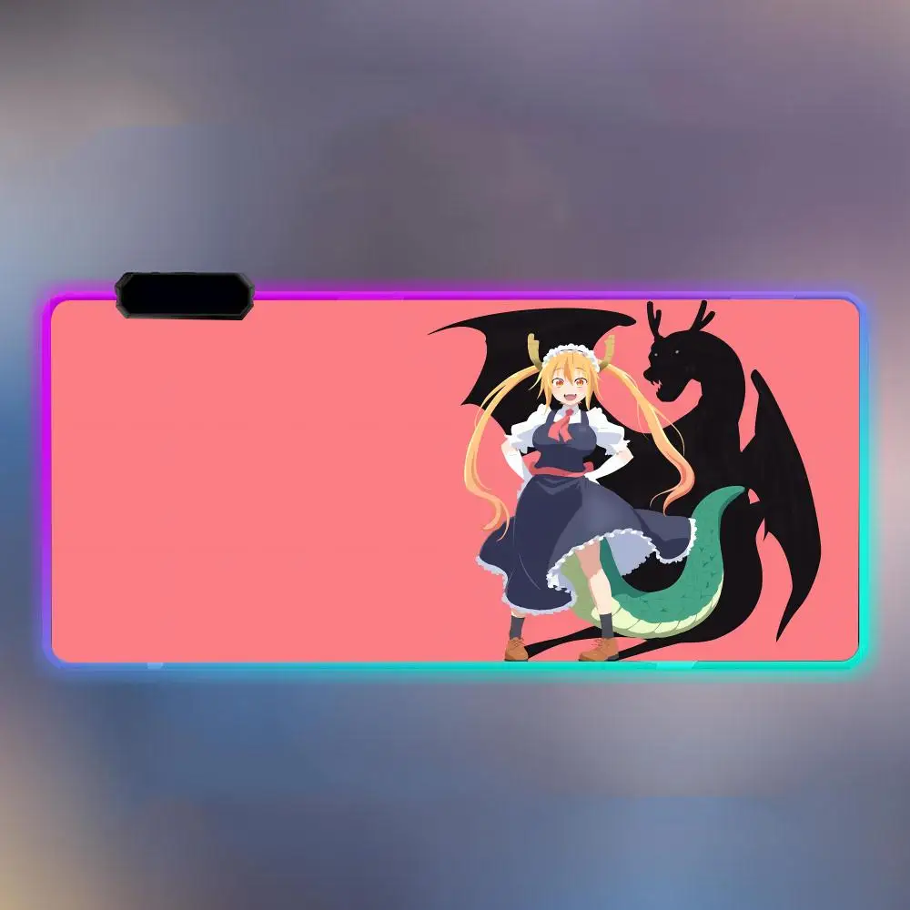 MISS Kobayashi's Dragon maides แผ่นรองเม้าส์ขนาด70x30ซม. แผ่นรองเม้าส์ขนาด70x30ซม.