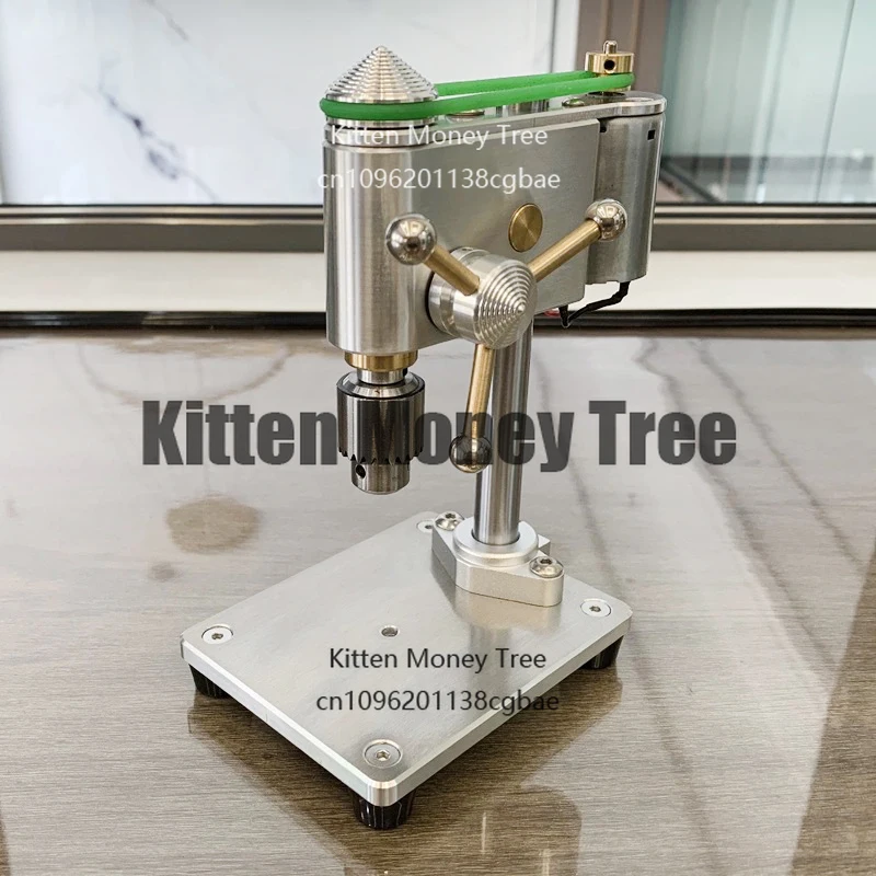 

Mini Miniature Bench Drill Drill Press Mechanical Decorative Crafts Collection Precision Watch Bench Drill